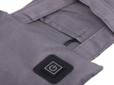 Heated Seat Cushion Polyester Comfortable Portable Folded Heated Seat Pad for Indoor Outdoor Grey V1294-YM0901-3117240264612