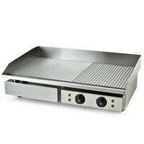 THERMOMATE Electric Griddle Commercial Stainless Steel 4400W BBQ Grill Hot Plate Extra Large V219-FODCAPTHMAG06