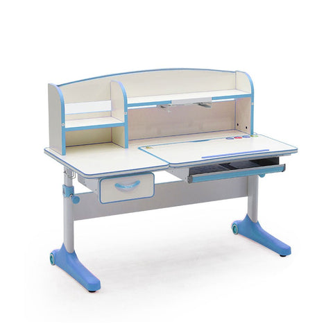 120cm Height Adjustable Children Kids Ergonomic Study Desk Blue AU V255-ABS002BLUE