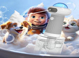 Electric Foaming Shampoo Dispenser for Dogs and Cats, Automatic Pet Bath Brush for Deep Cleaning, V1237-ZY-917-025