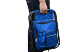 Portable Cooler Stool Multi-Function Folding Fishing Chair - Blue V1308-DSZKI-898-2
