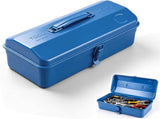 Portable Metal Tool Box with Lock for Home Workshop Tool Storage and Transport, 37 x 16 x 12 cm V1237-ZY-917-009