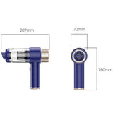 4-in-1 Handheld Car Vacuum Cleaner Portable Cordless Air Duster with LED Light for Car Home Office V1263-JX-7246-2