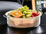 Salad Spinner, Fruit Veggie Bowl, Vegetable Washer, Veggie Dryer Set for Kitchen, Tools of Lettuce V1366-AZ2-W-03291