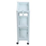 Bathroom Floor Shelf Bathroom Open Shelf Unit Freestanding Corner Rack Shelves V1294-YM0706-3112230061515