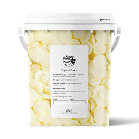700g Dog Treat Yoghurt Drops - Natural Flavoured Australian Puppy Melts Bucket V238-SUPDZ-40466497470544