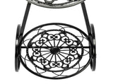 3-Tier Iron Bicycle Plant Stand Rack Tricycle Planter V178-66787