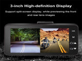 3inch LCD HD Dual Camera Motorcycle DVR Video Driving Recorder With 32G Card V462-TA-107-01