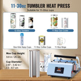 Tumbler Heat Press Machine 11-30oz Mug Press Sublimation Tumblers Blue V952-SDKKBJAYAJXSOV6POV3