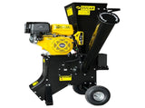 Ducar 601C 15HP Wood Chipper Key Start Shredder Mulcher Grinder Yellow Black WCP-601C-YLBK