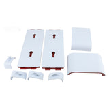 Game Discs Storage Tower with Controller Headset Stands Large Capacity Easy Assembly Vertical V1294-YM0901-3116240033712