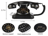 European Retro Desktop Phone Classic look meets modern utility, free from digital distractions, V1232-FGGHJ001