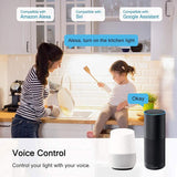 Gu10 5W LED Bulb, Gu10 Alexa, Rgbw 3000K-6500K, App Control Voice Control, V1188-MS-227-0941