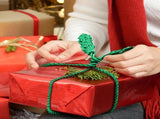 20 Pcs Christmas Inches and 16 Set Decorative Garland Twist Ties Decor for Xmas Holiday Lights V1259-DP01-A-5586