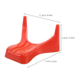 PP Football Display Stand Orange Robust Stability for Practice 6Pcs V1370-AZ4-20226