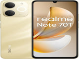 Realme Note 70T 4G Smartphone 4256GB, Black, 6.75-inch screen, 90Hz Waterproof V413-N70T-G-4-256