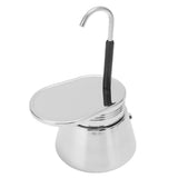 Single Spout Mocha Pot Stainless Steel Hand Pour Latte Classic Coffee Pot for Home Office 200ml V1294-YM0716-3118220132712