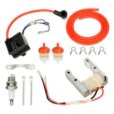 Motorized Bike CDI Ignition Coil Kit for 2 Stroke 49cc 50cc 66cc 80cc 100cc Engine Gas Bicycle V1192-AZ-W-22575