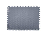 Garage Floor Tiles Interlocking, 16 Pack 513 x 513 x 5 mm Interlocking Modular Garage Flooring V952-PVCLSCKDDPVC9AKRO001V0