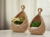 Jute Wall Basket Hanging Storage Basket Hanging Fruit Basket Boho Interior Wall Plant Basket V1189-WXF-260203-00438