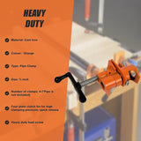 3/4" Wood Gluing Pipe Clamp Set Heavy Duty PRO Woodworking Cast Iron V63-837211