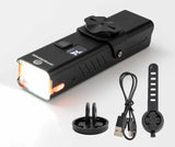 Rechargeable Mini Bicycle Headlight Black V728-OBA1005009229222333