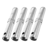 4Pcs Durable Steel Scaffold Connectors Plated Silver Scaffolding Pins for Mobile Use V1366-AZ2-W-20490