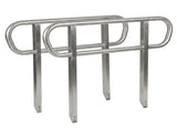 Kartrite Aluminium Safety Handrails for Kartrite 3ft Wheelchair Ramp WCR-01H-3FT-HND