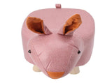 Cute Animal Footstool with Soft Padded Cushion and Prevent Slip Feet Small Footrest Stools for Kids V1294-YM0703-3116230004212