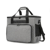 Oxford Cloth Sewing Machine Bag, Portable Carry Case with Shoulder Strap, Multi-Functional Storage V1232-FRSNB-001