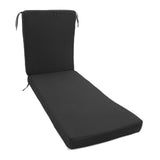Lounge Chair Cushion with Ties Removable Rain Proof Fade Proof Sun Lounger Replacement Cushion for V1294-YM0901-3116250002511