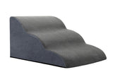 Pawz 3 Steps Pet Stairs Dog Ramp High Density Foam Grey PT1284-3