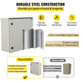 Electrical Steel Enclosure Box NEMA 4 Outdoor Enclosure 24 x 24 x 12'' UL V952-TUL60X60X30CMB2JPV0