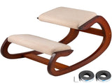 Ergonomic Kneeling Chair Wooden Neck Pain Relief Relieve Fatigue Wood Stool V952-DNGDSHTSKJ0000001V0