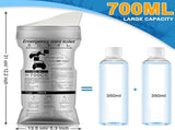 Amylove 100/150 Pcs Disposable Pee Bags Bulk 700cc Portable Urine Bags Men Women Emergency Toilet V1258-DP02-C-777