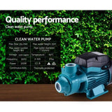 Giantz Peripheral Water Pump Garden Boiler Car Wash Auto Irrigation House QB60 PUMP-QB60-IT-BU