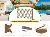 Expandable Aluminum Garden Fence Gate Rectangular V178-66899