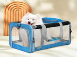 Pawz 3 in 1 Pet Soft Crate Dog Cat Carrier XL Size Blue PT1254-XL-BL