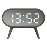 Newgate Space Hotel Cyborg Led Alarm Clock Grey V398-NGSH-CYBO-S1-GY