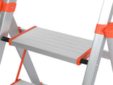 Traderight 5 Step Ladder Folding Aluminium HW0147-5