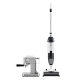 Devanti Cordless Wet Dry Vacuum Mop plus Coffee Maker Machine Espresso VAC-1809-CM-06-SS