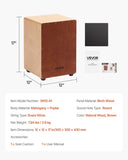 Cajon Box Drum, with Internal Snare Wires, V952-MXGCGKJGXWBXLJYJB001V0