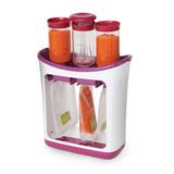 Squeeze Station For Homemade Baby Food, Pouch Filling Station For Puree Food For Babies And V1366-AZ2-W-05888