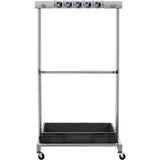 VEVOR Garden Tool Organizer, 10 Slots with Hooks, Yard Tool Tower Rack with Wheels for Garage V952-CKGJSNJJSJSSTJEMHV0