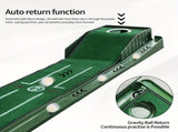 HUAEN Indoor Office Golf Putting Mat, 8-Foot Putting Green, Alignment Guide Included, Lightweight, V1106-HEGRF-001