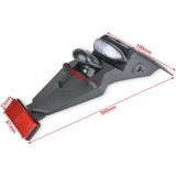 Universal 12V Motorcycle LED Fender And Tail Light With Brake Light Reflector For Motocross Sport V1188-MS-227-2323