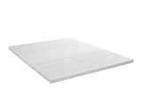 Dreamz Latex Mattress Topper Queen Bed MT1006-Q-WH