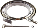 2 X 3 inch Quick Release V Band Clamp with Male Female Flanges 304 Stainless Steel for Turbo V1258-DP02-WO-158