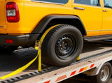 E-Track Tie-Down Rails, 4 Pack, 2.3 m E Track Rails Secures Cargo & Heavy Loads Up to 909 kg, V952-SPEXGD8FT150UEFX4001V0