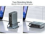 ACASIS DS-7A15 15-in-1 USB-C Dock Triple 4K HDMI DP 10Gbps PD Docking Station V28-ELEACADS7A15